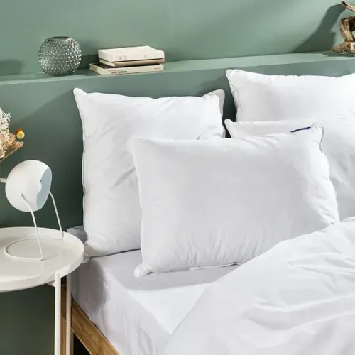 Lot De 2 Oreillers Mémoire De Forme Mixte 50x70cm