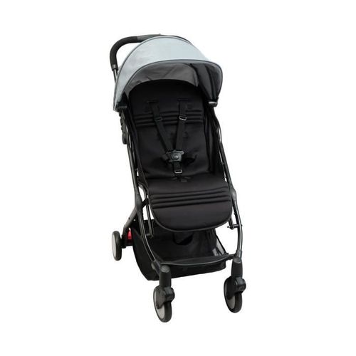 Poussette Compacte - Yuko - 0 à 36 Mois (max 15 Kg) - Sangle De Portage - 4 Roues - Noir