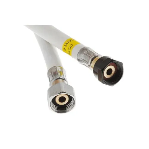 Tuyau de Gaz Butane Propane GAZINOX Basic BP 1,5m caoutchouc vue de profil