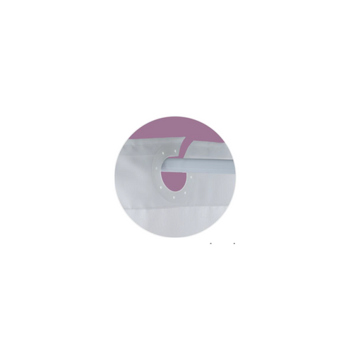 Rideau De Douche Imprimé étoile En Polyester Stars