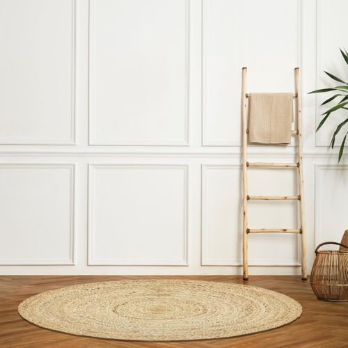 Tapis Rond En Jute Naturelle D150 cm