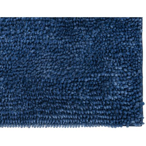 Tapis De Bain Uni Irisé En Polyester 60x120cm