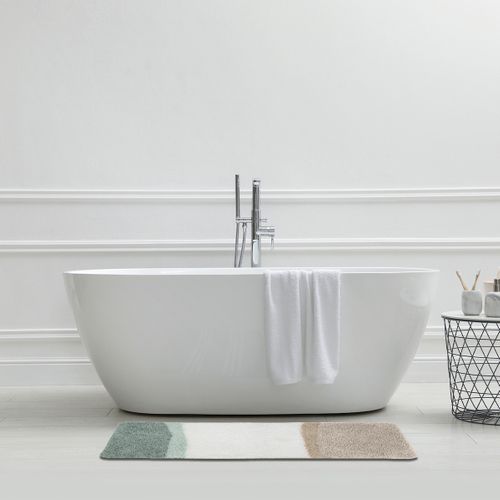Tapis De Bain Déco Tricolore 60x120cm