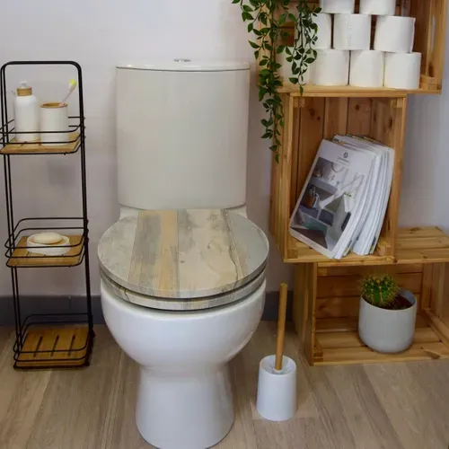 Abattant Wc Effet Bois Carnac
