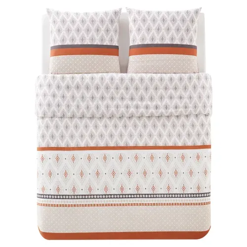 Parure 240x260 cm  NAYA vue de profil