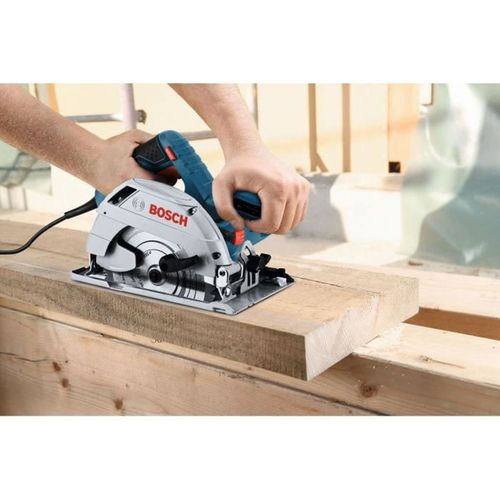 Scie Circulaire 165 Mm 1100 W, Profondeur De Coupe 66 Mm