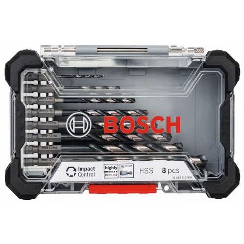 Coffret Forets Métal Hss-g Impact Control 1/4'' - Bosch - 2608577146