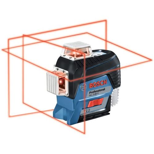 Niveau Laser Lignes Gll 3-80 C - 0601063r00 - Noir Et Bleu - Sans Fil - Portée 120 M