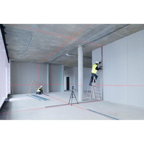 Niveau Laser Lignes Gll 3-80 C - 0601063r00 - Noir Et Bleu - Sans Fil - Portée 120 M