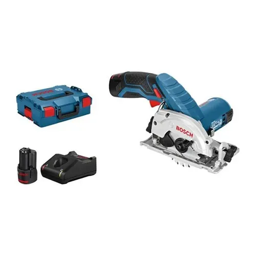 Scie Circulaire Sans Fil 12 V Compacte, 2 Batteries 3,0 Ah Et L-boxx