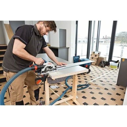 Scie Circulaire Bosch GKS 18V-57 G Professional avec 2 Batteries 4Ah et Chargeur Rapide