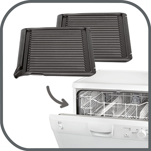Grille-viande 1600w 550cm² Ouverture 180° - Gc2050