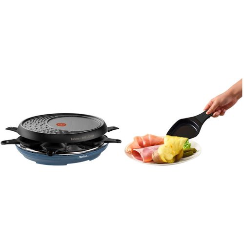 Appareil à raclette 8 Personnes Colormania Gril Crêpe Bleu Acier  - RE310401