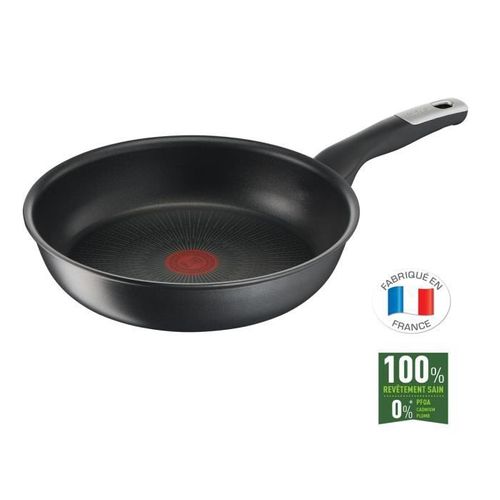 Poele 26 Cm Unlimited Tous Feux Dont Induction - Fabrication Française - Noir