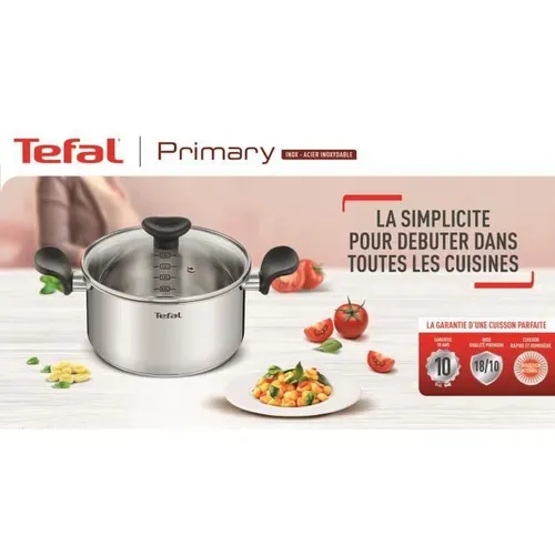 Poele Inox Avec Revetement Anti-adhésif 28 Cm Compatible Induction