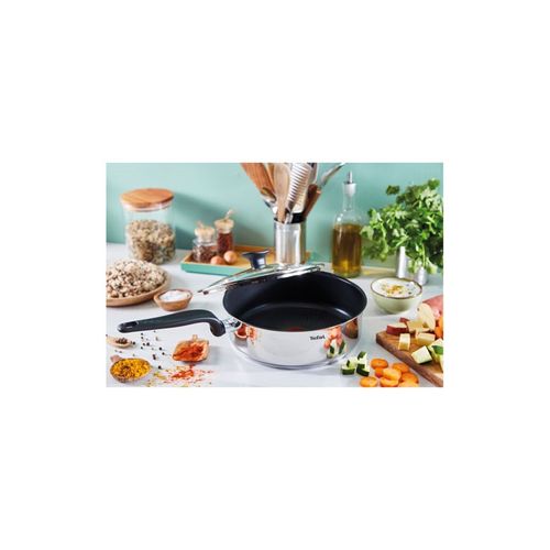 Sauteuse Inox 24cm + Couvercle - E3093204