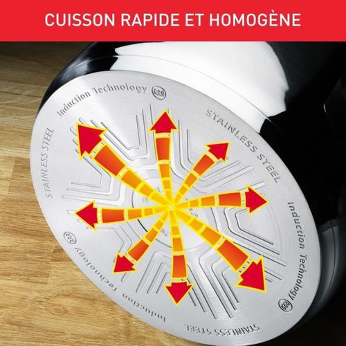 Lot De 3 Casseroles Tefal Ingenio Emotion 16/18/20 Cm + Poignée Amovible, Acier Inoxydable