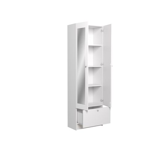 Colonne de salle de bain 2 portes FLASH II blanc