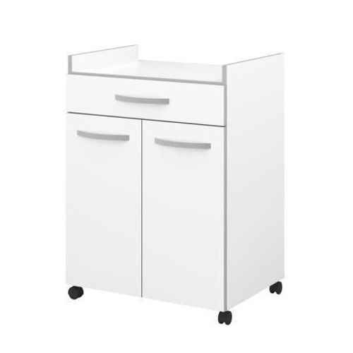 Desserte De Cuisine L 60cm - Blanc Mat - Oslo