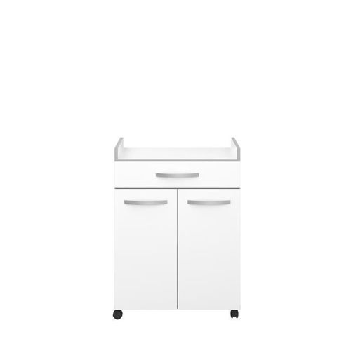 Desserte De Cuisine L 60cm - Blanc Mat - Oslo