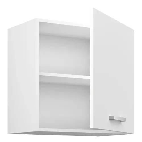 Haut 60 cm 1 porte UNO blanc mat