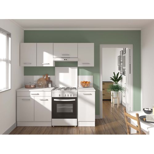 Bas 40 cm 1 porte UNO blanc mat