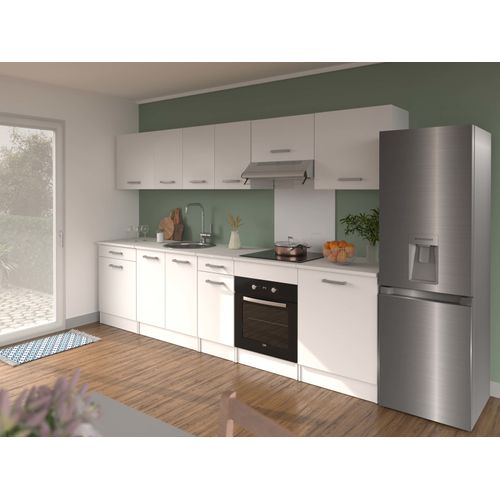 Bas 60 cm 1 porte UNO blanc mat