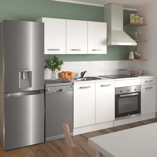 Bas four 60 cm UNO blanc mat