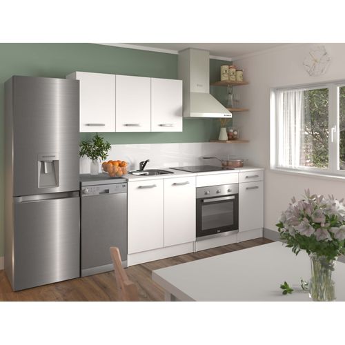 Bas 80 cm 2 portes UNO blanc mat