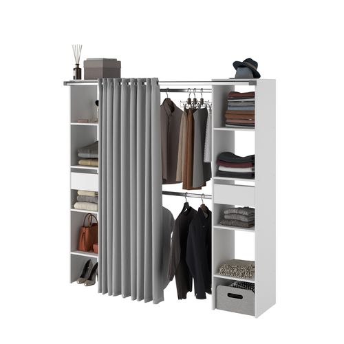 Kit dressing 2 colonnes BALT L, 180 cm blanc