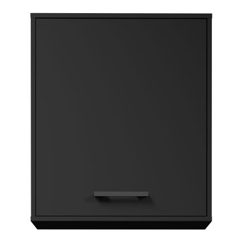 Haut 60 cm 1 porte ONYX noir
