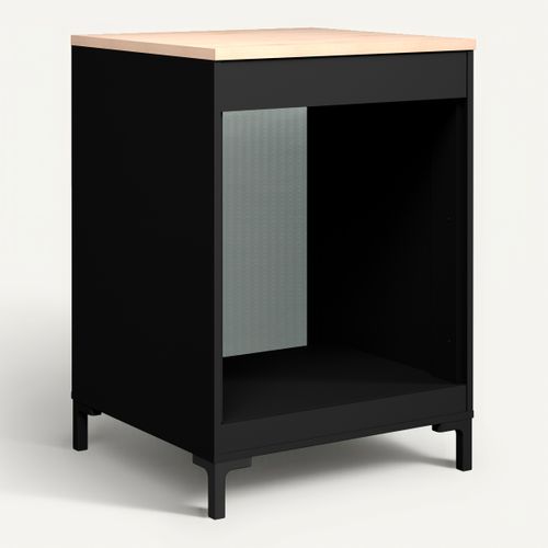 Bas four ONYX noir vue 3/4