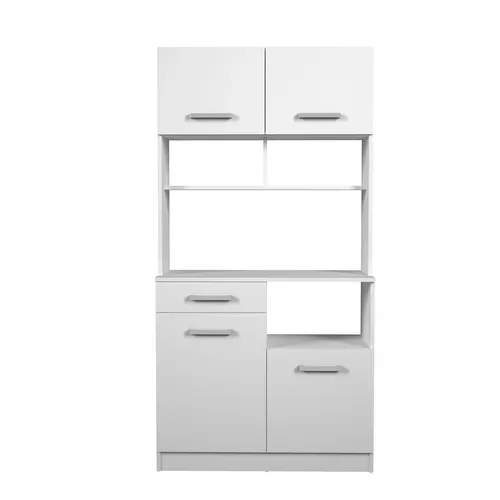 Buffet UNO blanc vue de face