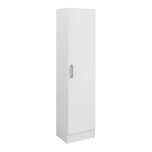 Armoire 45 cm UNO blanc mat vue 3/4