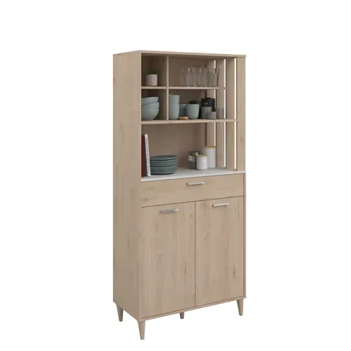 Buffet mi-haut GALA décor imitation chêne