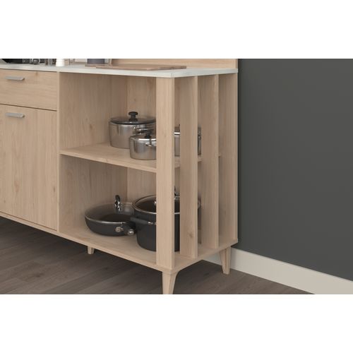 Buffet bas GALA décor imitation chêne