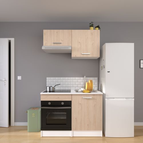 Haut 60 cm 1 porte UNO chêne