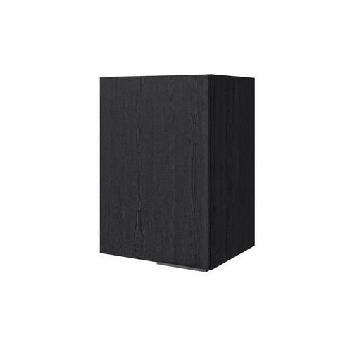 Haut 40 cm 1p ANNA chêne noir vue de profil