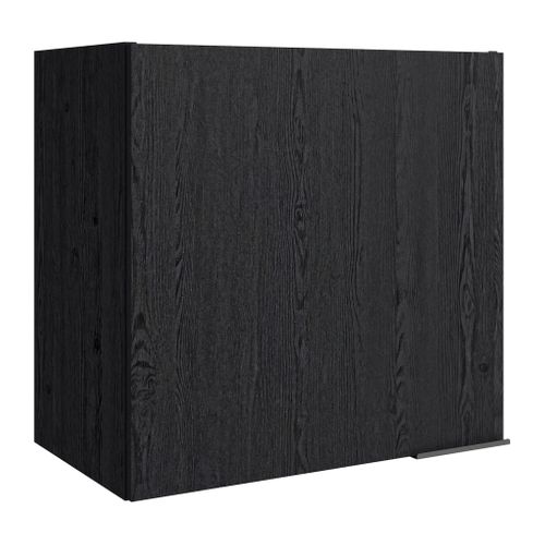 Haut 60 cm 1 p ANNA chêne noir vue 3/4