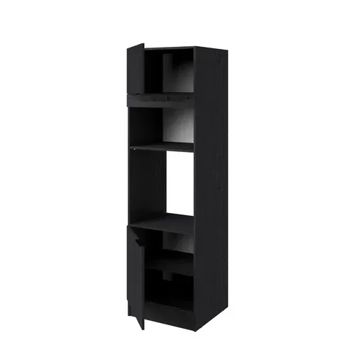 Armoire four ANNA chêne noir