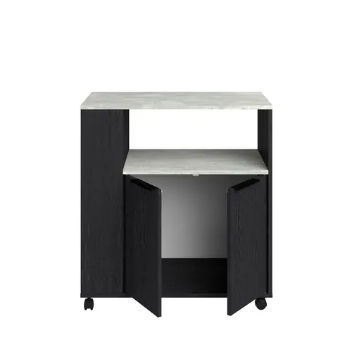 Desserte ANNA chêne noir