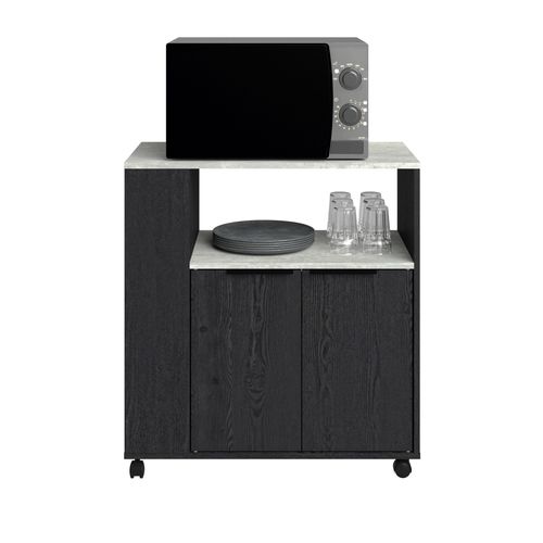 Desserte ANNA chêne noir