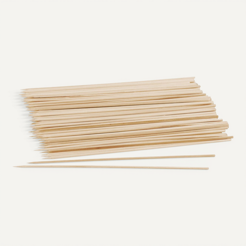Lot De 300 Brochettes En Bois 30 Cm - Pagaie Plate Pour Barbecue, Buffet, Fruits, Cocktails - Qualité Alimentaire - 8