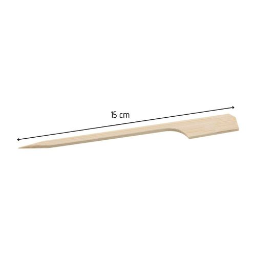 Lot De 150 Piques à Brochettes 15 Cm En Bambou Fsc Fackelmann