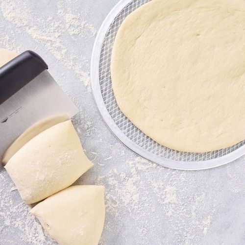 Lot De 2 Plaques à Pizza Surgelée Perforées En Alu 33 Cm
