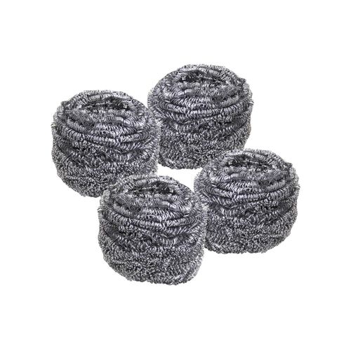Lot De 4 éponges Inox à Récurer Fackelmann Tecno