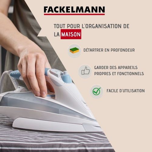 Détartrants Pour Fer à Repasser Et Centrale Vapeur Fackelmann