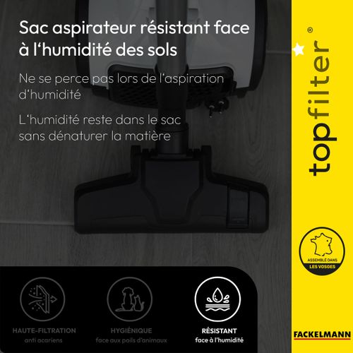 Lot De 4 Sacs Aspirateur Dirt Devil Samsung Topfilter Premium