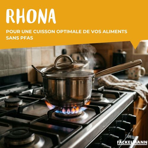 Lot De 3 Casseroles 18/20/22 Cm En Inox