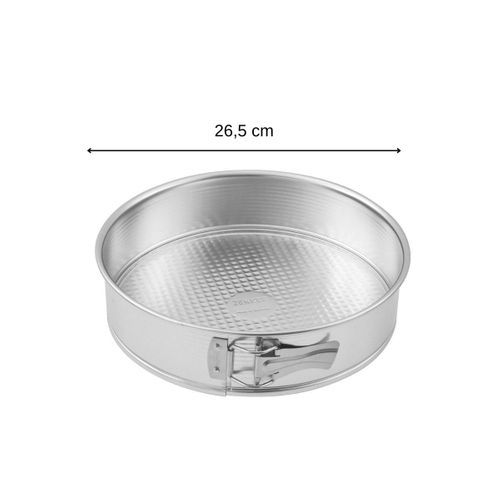 Ensemble De 2 Moules à Manqué à Charnière 26,3 Cm Silver